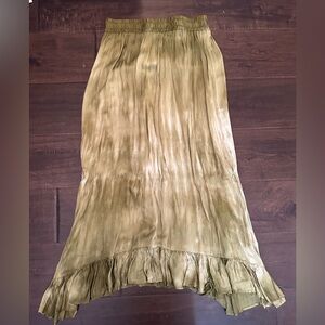 Olive Green Women's Skirt